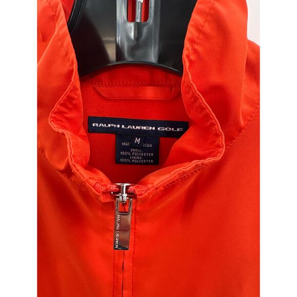 Ralph Lauren Women's Golf Jacket Orange Sz M Medium - Picture 3 of 8